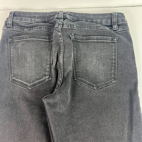 Prana Jeans Womens 28x31* Low Rise Boot Cut Slim Black Faded Stretch Denim Tag 4 - Picture 10 of 16